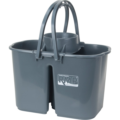 Mop Pail & Wringer, Strainer, 3.75 US Gal.(15 Quart), Grey Nia-Chem Ltd.