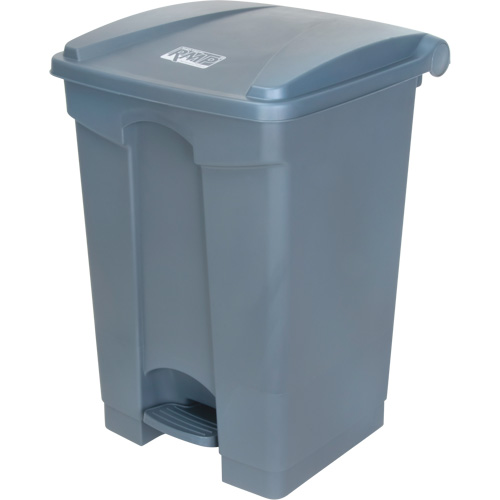Step-On Garbage Can, Plastic, 12 US gal. Capacity Nia-Chem Ltd.