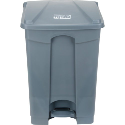 Step-On Garbage Can, Plastic, 12 US gal. Capacity Nia-Chem Ltd.
