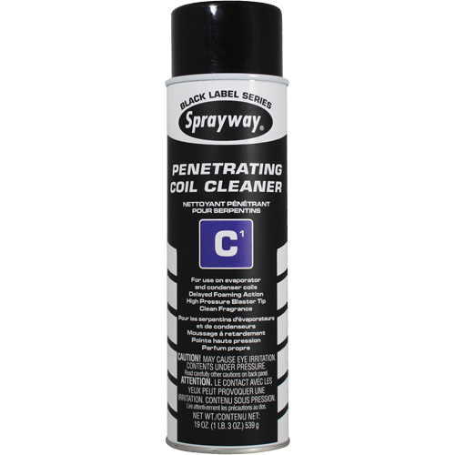 Nettoyant p&eacute;n&eacute;trant pour serpentins C1, 19 oz liq., Canette a&eacute;rosol Nia-Chem Ltd.
