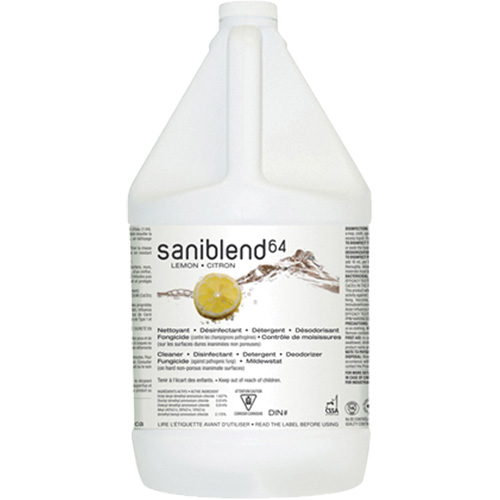 SaniBlend 64 Disinfectant Cleaner, 4 L, Jug Nia-Chem Ltd.