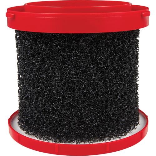 Wet Vacuum Filter, Foam, Fits 1.6 - 2.5 US gal. Nia-Chem Ltd.