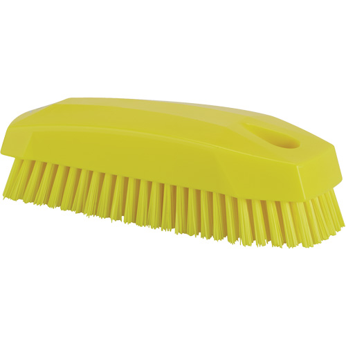 Brosse &agrave; main, Soies Ferme, Longueur de 5", Jaune Nia-Chem Ltd.