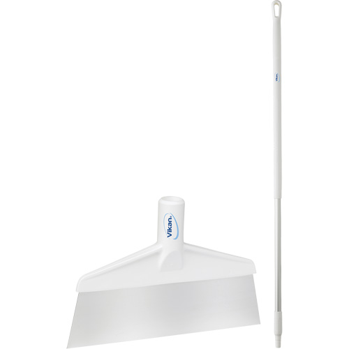 Grattoir &agrave; plancher avec manche, Blanc, 9-3/5" la x 55-9/10" lo Nia-Chem Ltd.
