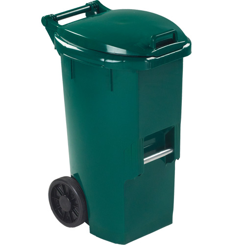 Organic Waste Green Bin, Plastic, 12 US gal. Nia-Chem Ltd.