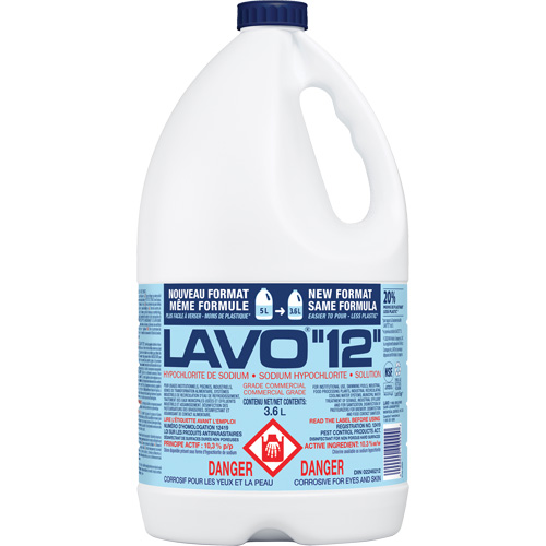 Liquid Bleach, 3.6 L, Jug Nia-Chem Ltd.