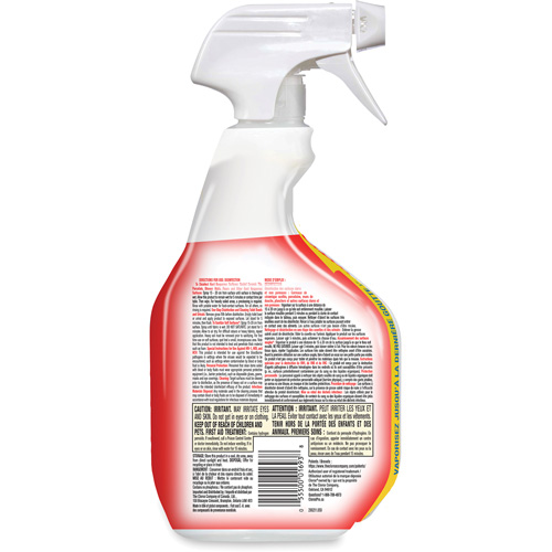 Nettoyant d&eacute;sinfectant contre les taches et odeurs biologiques, 946 ml, Bouteille &agrave; g&acirc;chette Nia-Chem Ltd.