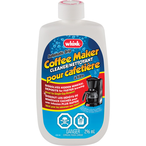 Nettoyant pour cafeti&egrave;re &agrave; filtre Whink, 296 ml, Bouteille Nia-Chem Ltd.