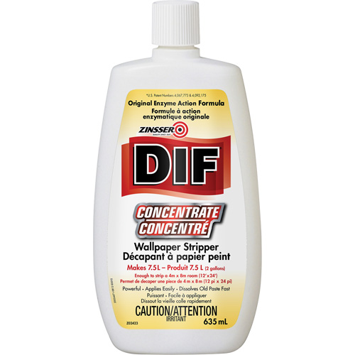 Zinsser&reg; DIF&reg; Liquid Concentrate Wallpaper Stripper, 635 ml, Bottle Nia-Chem Ltd.