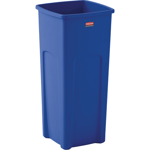 Conteneur de recyclage carr&eacute; Untouchable, Vrac, Plastique, 23 gal. US Nia-Chem Ltd.