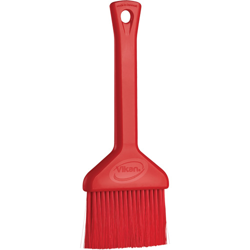 3" Pastry Brush, Soft Bristles, 7-3/4" Long, Red Nia-Chem Ltd.