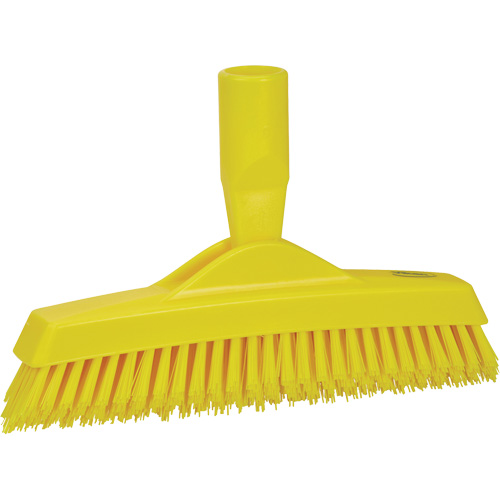 Grout Brush, Stiff Bristles, 9-1/4" Long, Yellow Nia-Chem Ltd.