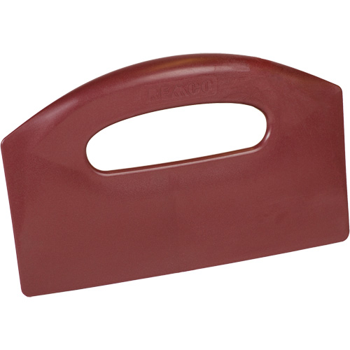Grattoir de paillasse perceptible par d&eacute;tecteur de m&eacute;tal, Rouge, 8-1/2" la x 5-1/4" lo Nia-Chem Ltd.