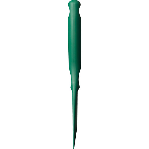 Grand grattoir perceptible par d&eacute;tecteur de m&eacute;tal, Vert, 4-1/4" la x 10" lo Nia-Chem Ltd.