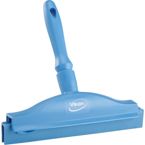 Raclette &agrave; lame double ultra hygi&eacute;nique, 10", Bleu Nia-Chem Ltd.