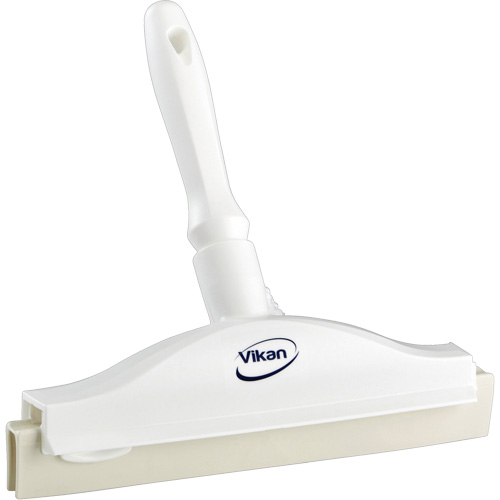 Double Blade Ultra Hygiene Squeegee, 10", White Nia-Chem Ltd.