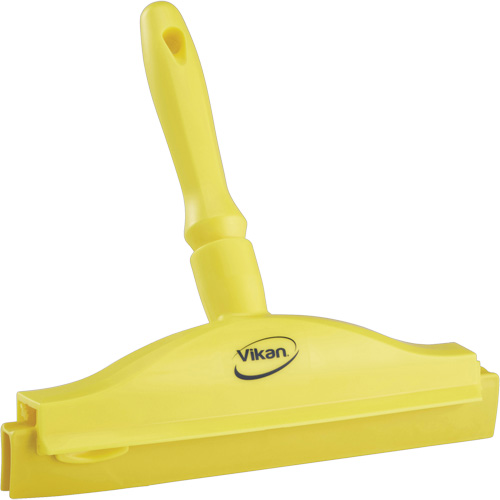 Raclette &agrave; lame double ultra hygi&eacute;nique, 10", Jaune Nia-Chem Ltd.
