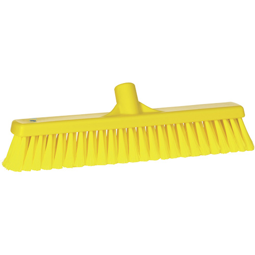 Balai-brosse pour particules fines, Crins Fin/&agrave; bout ouvrant, 16-1/4", Polypropyl&egrave;ne, Jaune Nia-Chem Ltd.