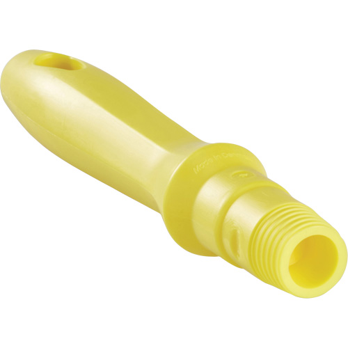 Mini Handle, Brush/Pad Holder/Scraper/Squeegee, Yellow, Standard, 6-1/4" L Nia-Chem Ltd.