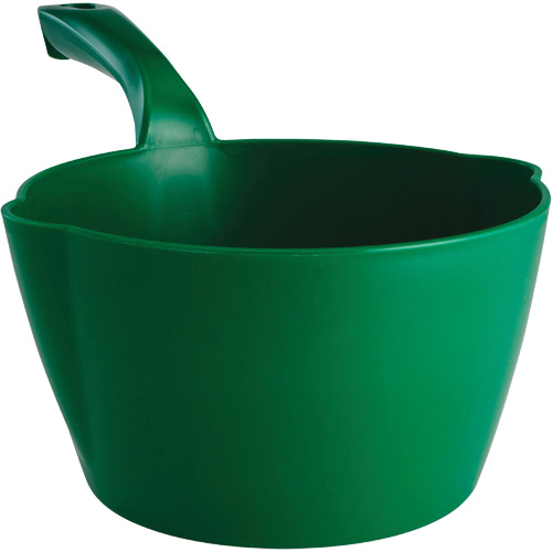 Round Bowl Scoop, Plastic, Green, 64 oz. Nia-Chem Ltd.
