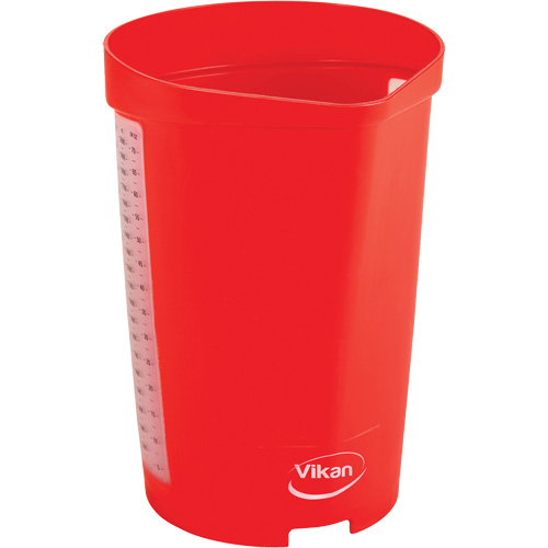 Cruche gradu&eacute;e, Plastique, Rouge, 65 oz Nia-Chem Ltd.