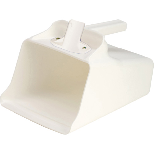 Grande pelle &agrave; main &agrave; puiser, Plastique, Blanc, 128 oz. Nia-Chem Ltd.