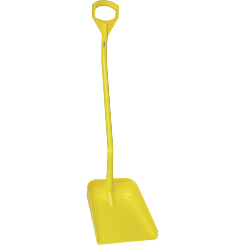 Pelle ergonomique &agrave; grande lame, Longueur de 51", Plastique, Jaune Nia-Chem Ltd.
