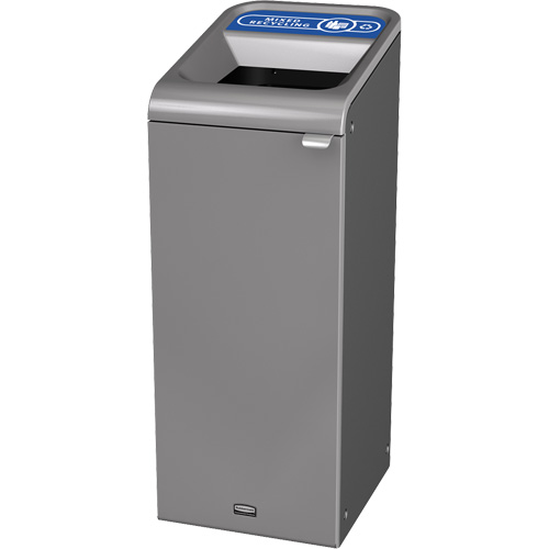 Conteneur pour d&eacute;chets de recyclage m&eacute;lang&eacute;s Configure, Vrac/Bord de rue/De bureau, Acier, 15 gal. US Nia-Chem Ltd.