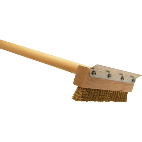 Commercial Pizza and Oven Brush, Brass, 40" Long Nia-Chem Ltd.