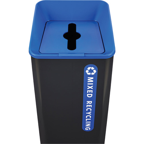 Sustain Mixed Recycling Container, Bulk, Plastic, 23 US gal. Nia-Chem Ltd.