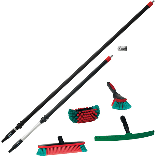 Ensemble d'outils de la s&eacute;rie Transport pour le nettoyage de l'ext&eacute;rieur de camion gros porteur Nia-Chem Ltd.