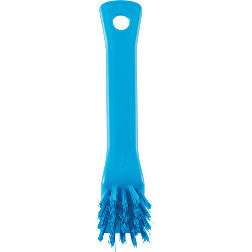Brosse avec rebord grattoir, Soies Ferme, Longueur de 6", Bleu Nia-Chem Ltd.