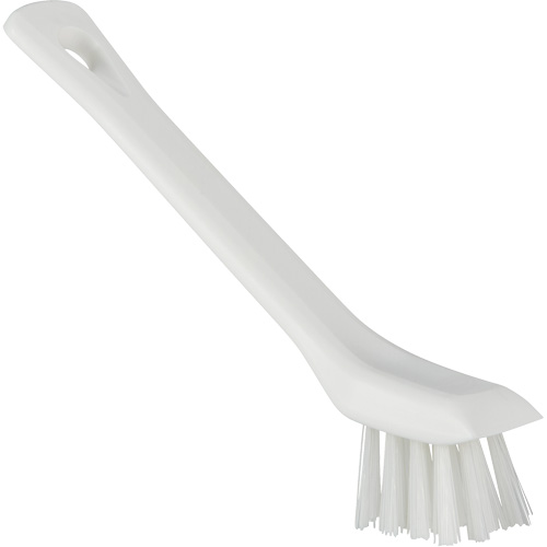 Brosse avec rebord grattoir, Soies Ferme, Longueur de 6", Blanc Nia-Chem Ltd.
