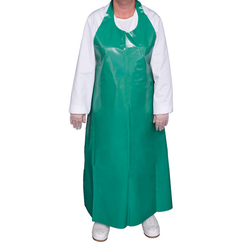 Top Dog 8 Mil. Apron, Polyurethane, 45" L x Green Nia-Chem Ltd.