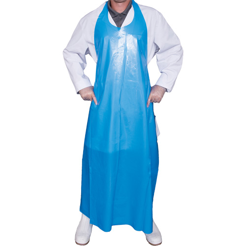 Top Dog 6 Mil. Apron, Polyurethane, 45" L x Blue Nia-Chem Ltd.