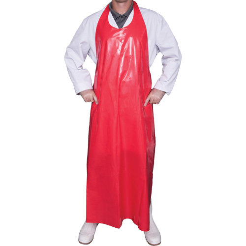 Top Dog 6 Mil. Apron, Polyurethane, 50" L x Red Nia-Chem Ltd.
