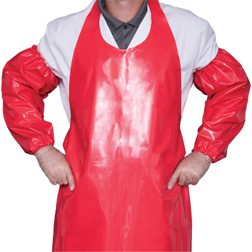 Manchettes Top Dog, 18", Polyur&eacute;thane, Rouge Nia-Chem Ltd.