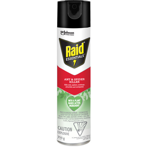 Raid&reg; Essentials Ant & Spider Killer, 350 g, Aerosol Can Nia-Chem Ltd.