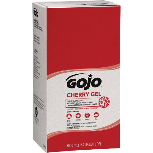 Nettoyant &agrave; mains pour distributeur Pro TDX, Gel/Pierre ponce, 5000 ml, Recharge, Cerise Nia-Chem Ltd.