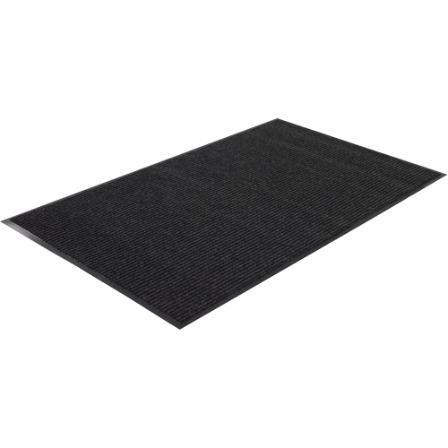 Twin Rib Matting, Wiper/Scraper, 4' x 6' x 1/4", Charcoal Nia-Chem Ltd.