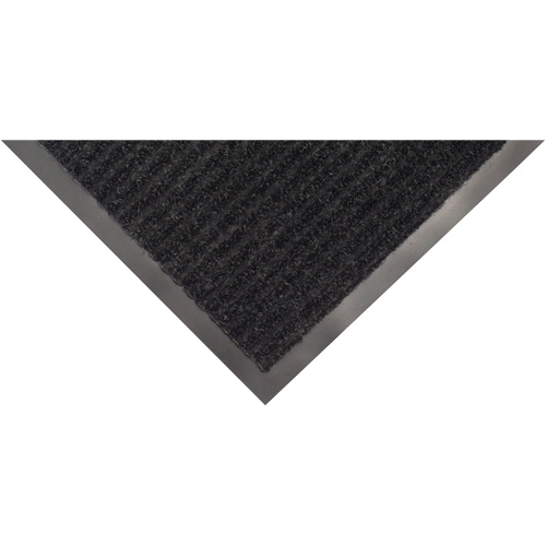 Twin Rib Matting, Wiper/Scraper, 4' x 6' x 1/4", Charcoal Nia-Chem Ltd.