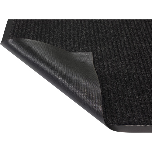 Twin Rib Matting, Wiper/Scraper, 4' x 6' x 1/4", Charcoal Nia-Chem Ltd.