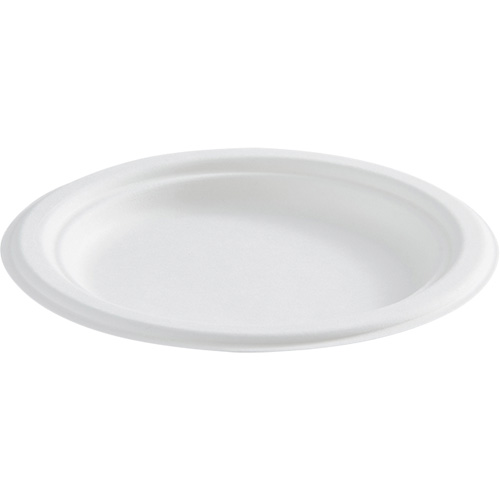 Assiette ronde en fibre compostable Nia-Chem Ltd.