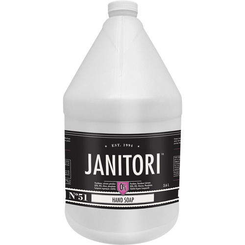 Savon &agrave; main Janitori, Mousse, 4 L, Parfum&eacute; Nia-Chem Ltd.
