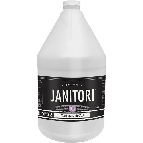 Savon &agrave; main Janitori 52, Mousse, 4 L, Parfum&eacute; Nia-Chem Ltd.