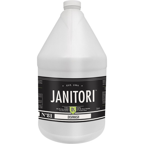 Janitori 81 Dishwash Cleaner, Liquid, 4 L Nia-Chem Ltd.