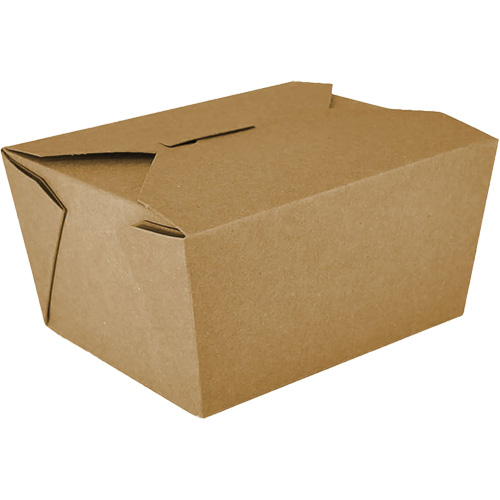 Kraft Take Out Food Containers, Corrugated, Rectangular Nia-Chem Ltd.