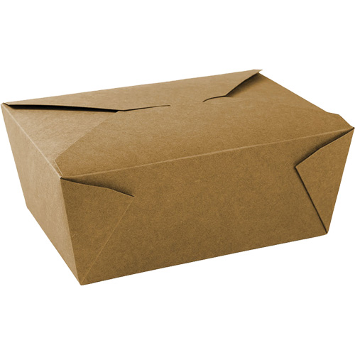 Contenants pour aliments &agrave; emporter Kraft, Ondul&eacute;, Rectangulaire Nia-Chem Ltd.