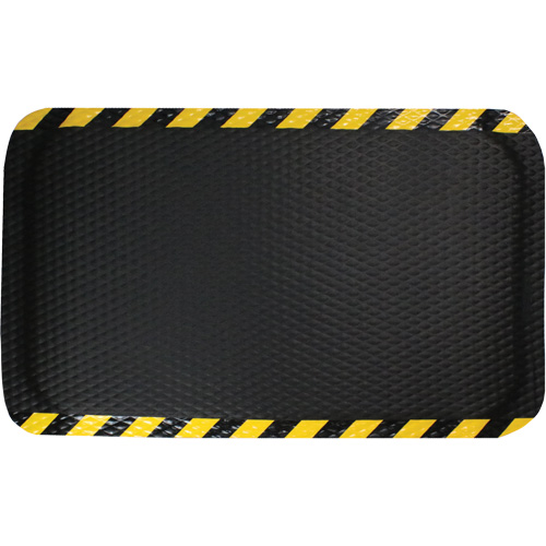 Hog Heaven Mat, Diamond, 3' x 5' x 5/8", Black/Yellow, Nitrile Nia-Chem Ltd.