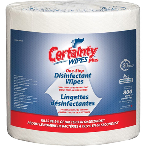 Lingettes d&eacute;sinfectantes, 7-9/10" x 5-9/10", 800 lingettes Nia-Chem Ltd.